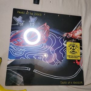 Panic! At The Disco – Death of a Bachelor Limited Edition Silver Vinyl Sealed